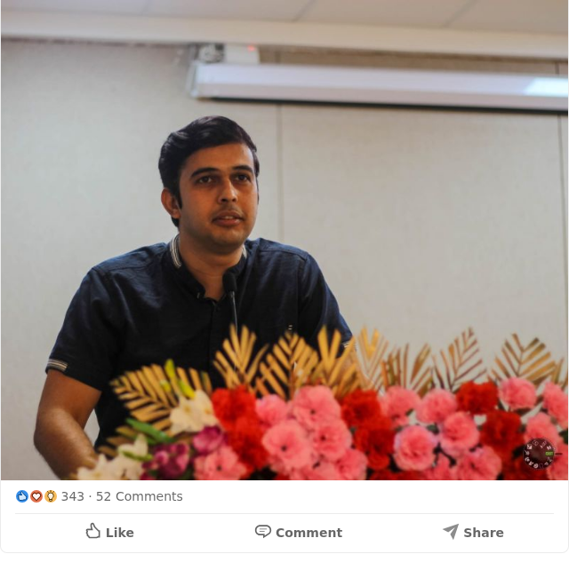 Ravi Kabra LinkedIn post screenshot